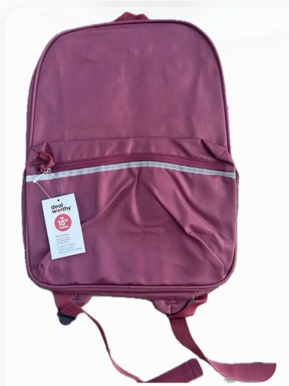 16” Dealworthy Backpack Maroon New Laptop Pocket Bagoack